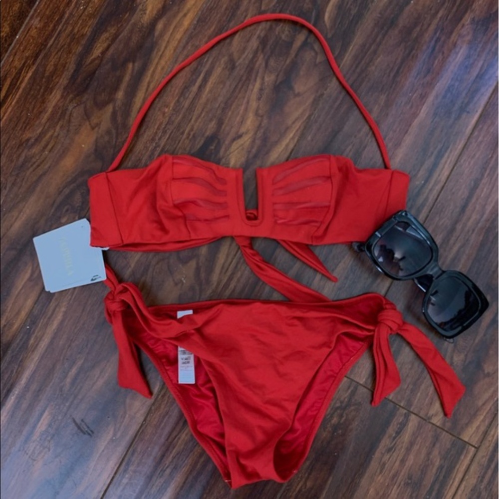LA PERLA RED BIKINI